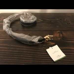 Kate Spade black reversible belt